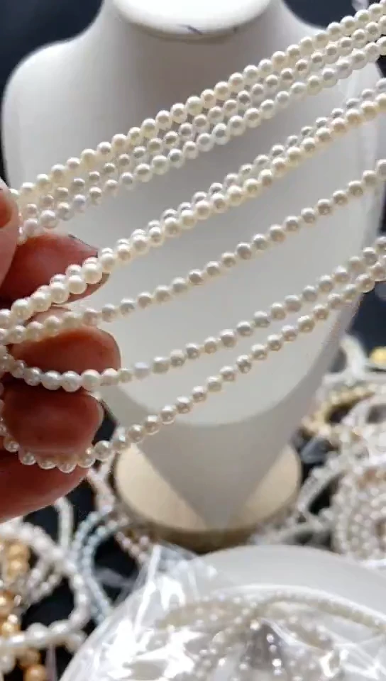 淡水珍珠未镶嵌颈饰1