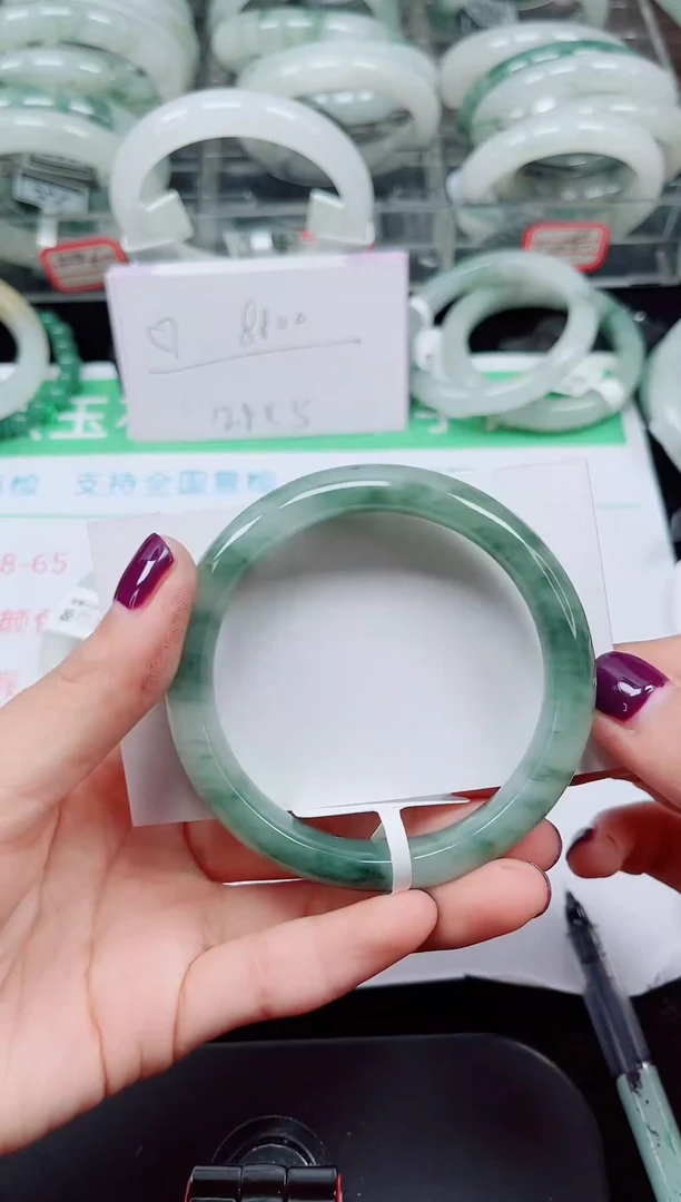 未镶嵌手镯石英质玉131-54/55