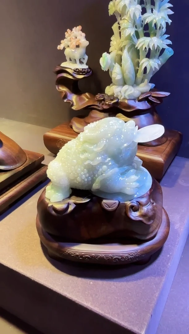 未镶嵌定制翡翠楠****808/1007/C/金蟾