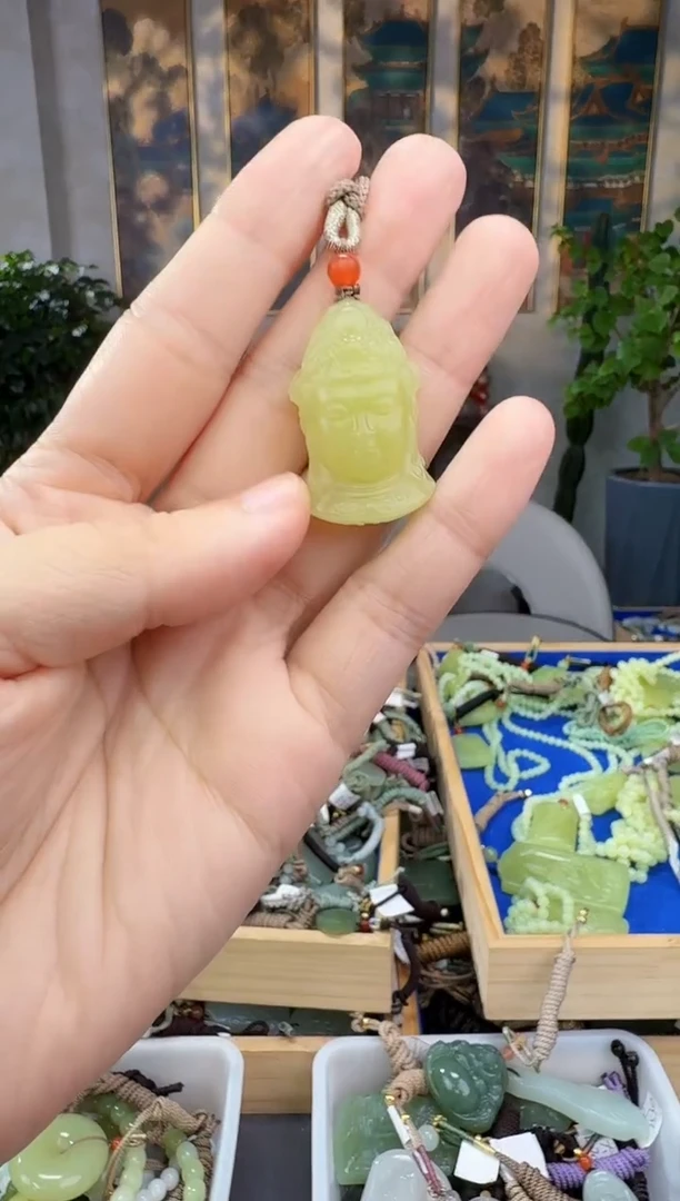 未镶嵌和田玉挂件拍一发一