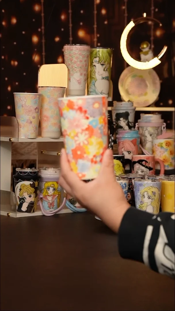 (玉泥）景德镇手工手绘文创陶瓷杯