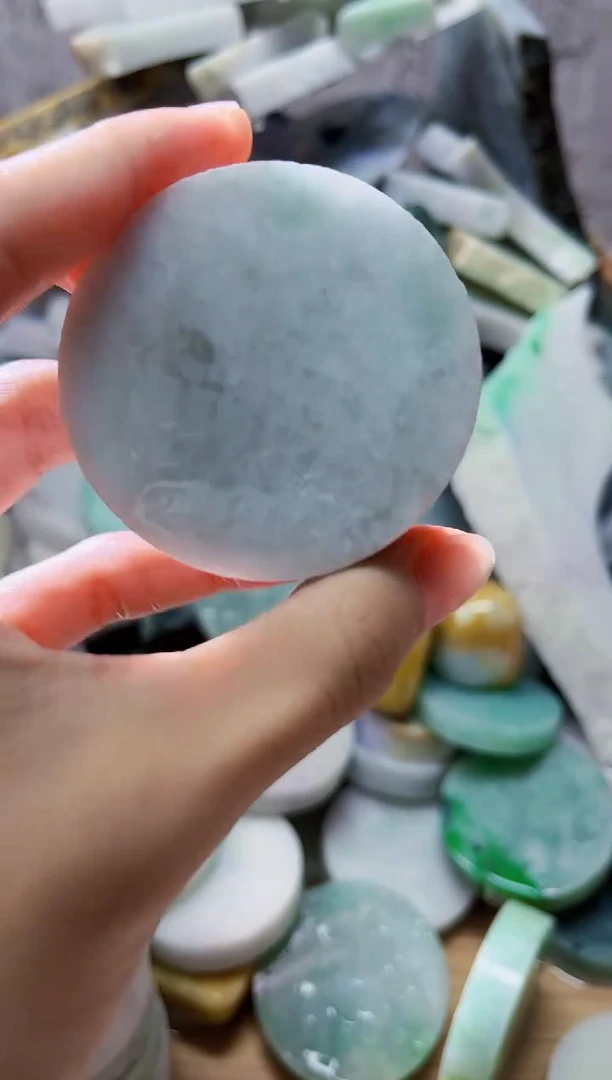 裸石翡翠翡翠a货正品玉石古陈435