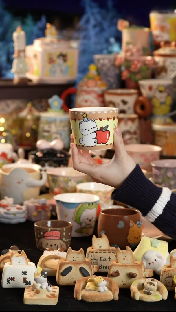 其他陶景德镇釉下彩手绘设计师款陶瓷