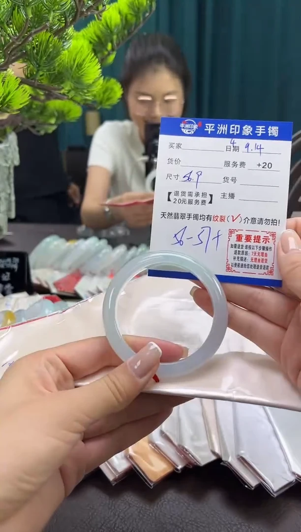 未镶嵌手镯翡翠(有鉴赏期)4