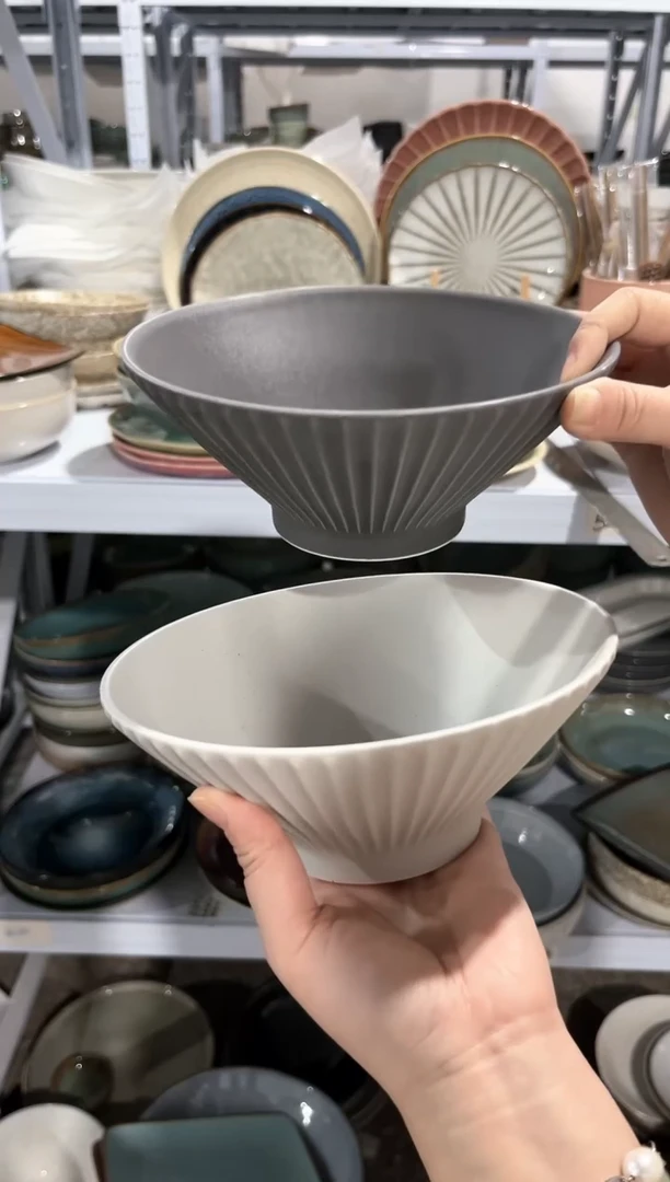 【闪购商品】瓷片外贸尾货瑕疵满20包邮X2 七英寸灰加白