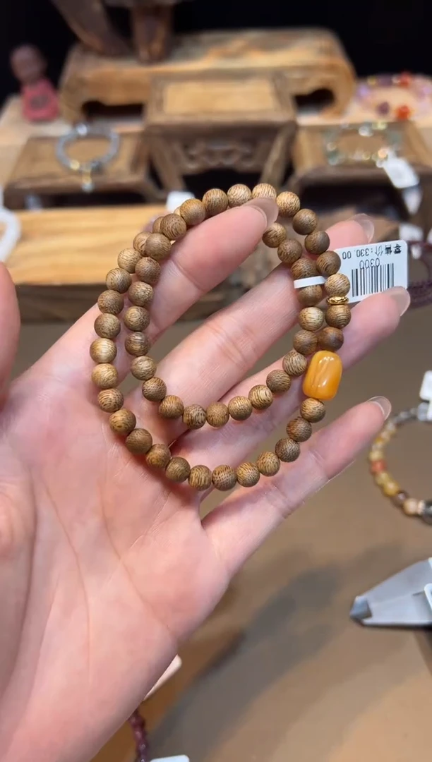 未镶嵌琥珀手链手饰@@0300