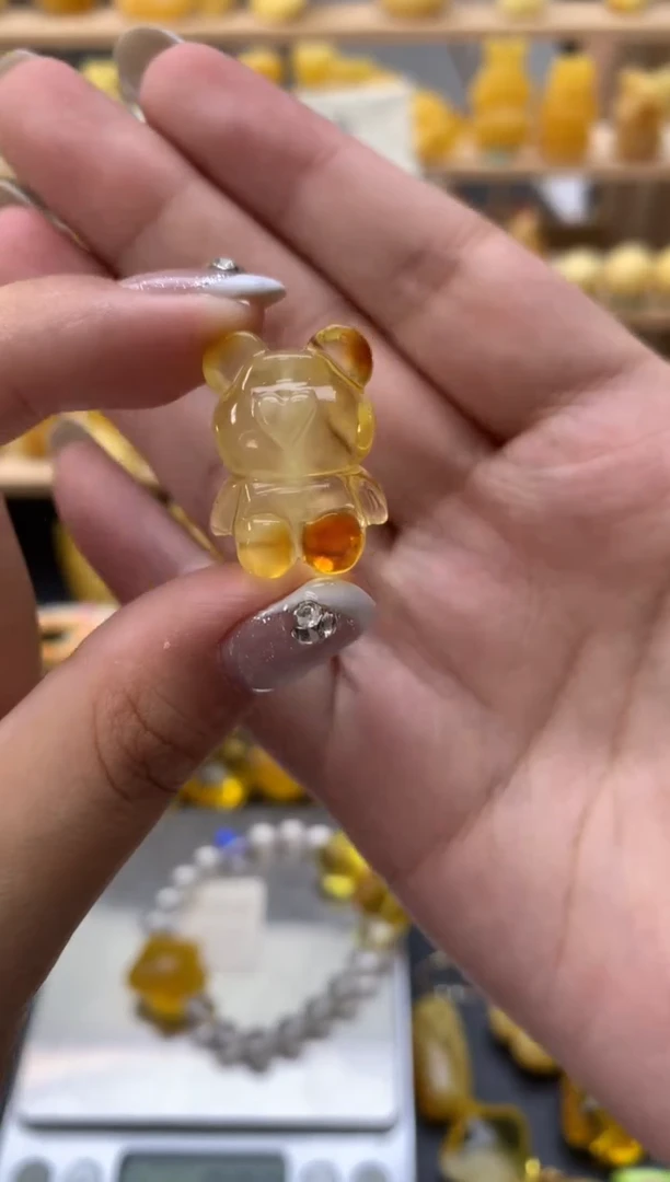 琥珀未镶嵌珠宝奇石115琥珀蜜蜡微瑕