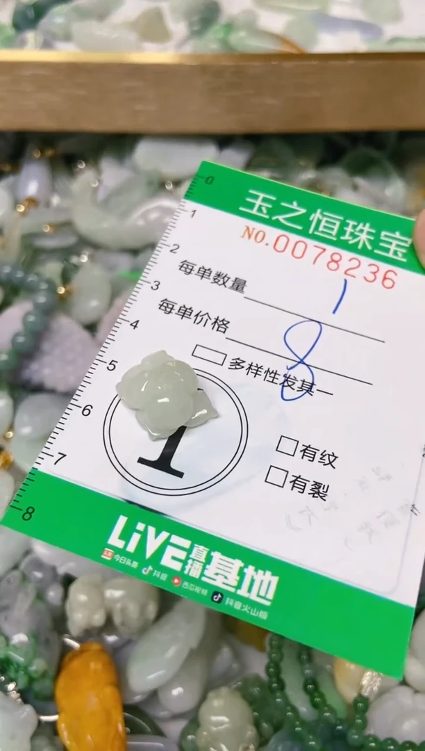 翡翠未镶嵌颈饰闪购0078236