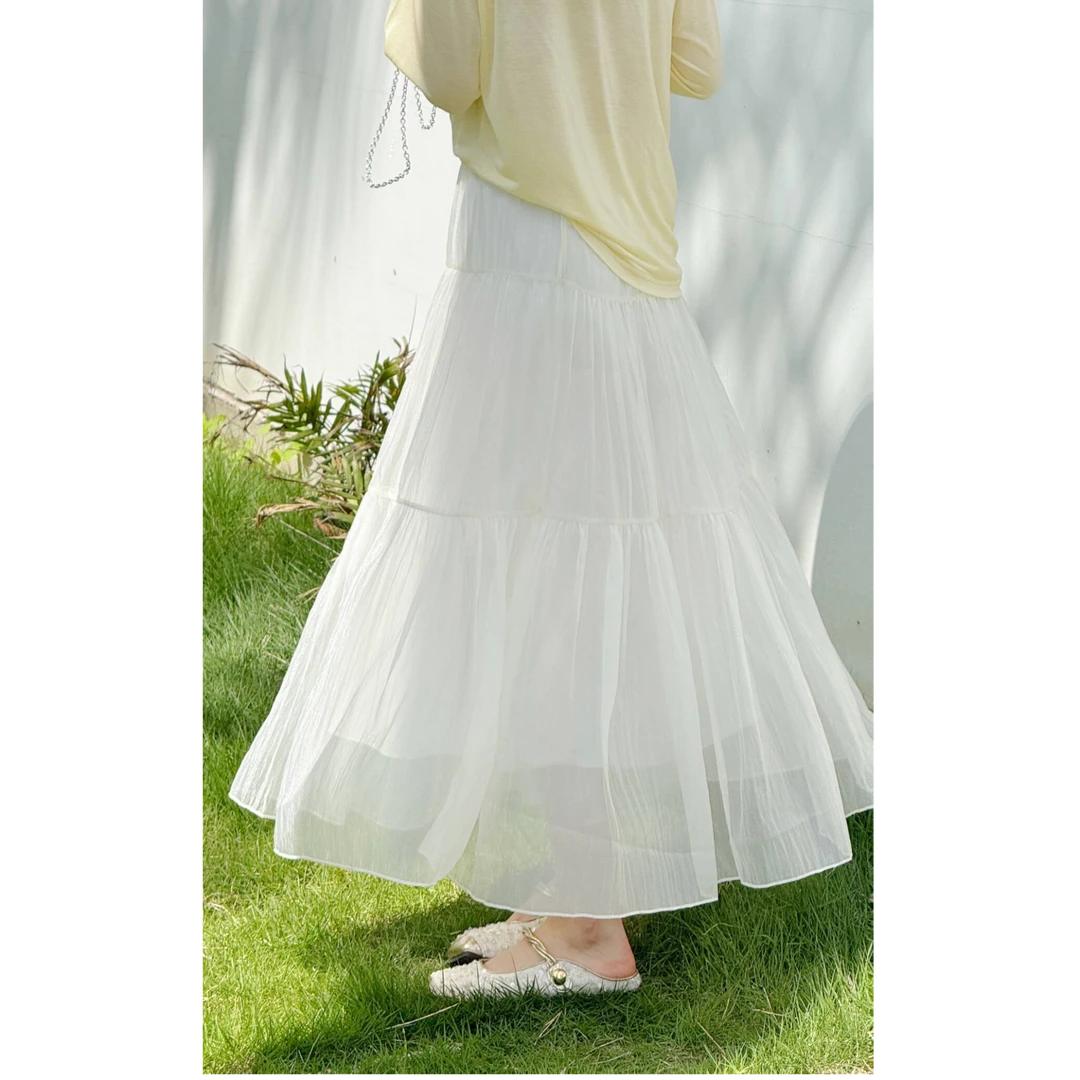 Y.M | 人鱼流光裙 香云邹仙仙温柔感拉满精致半身裙1384