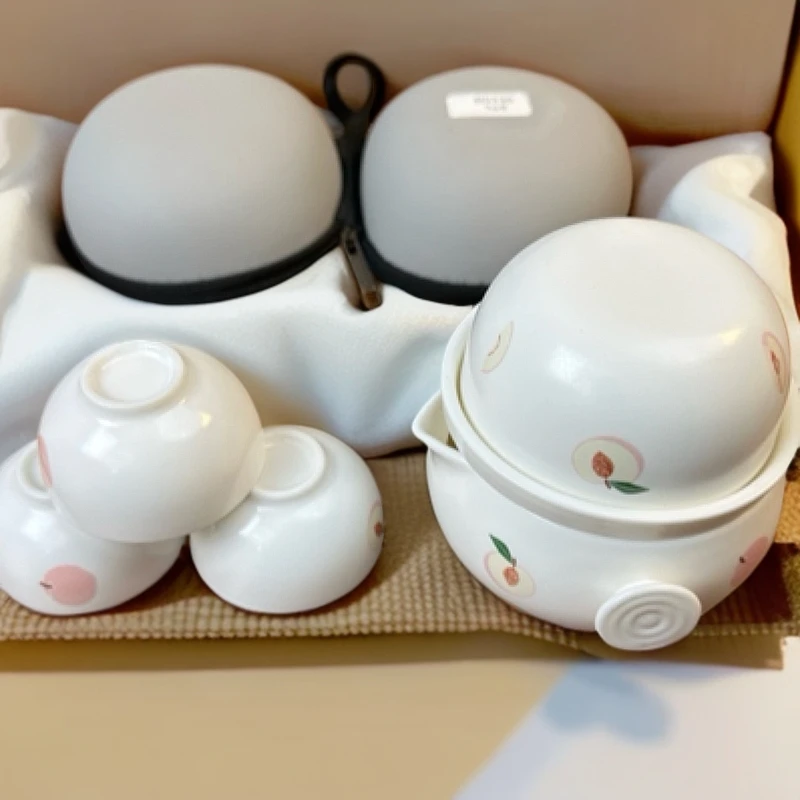 B0334水蜜桃手抓壶便携式快客