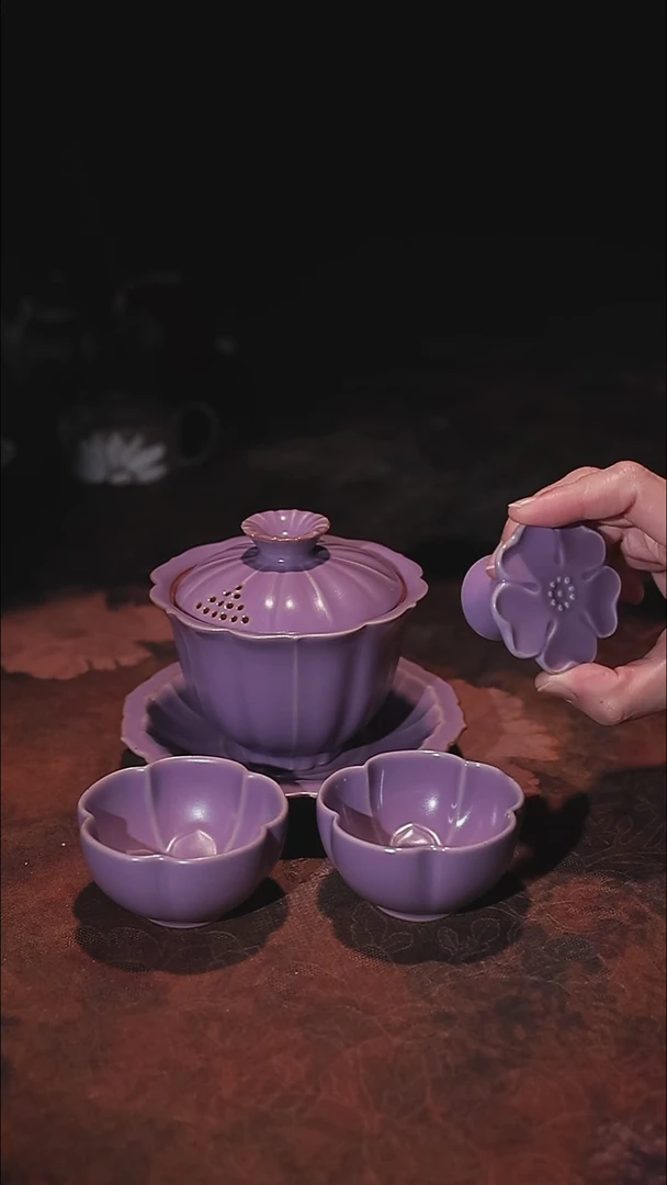 陶瓷茶具（无礼盒）@@A13377