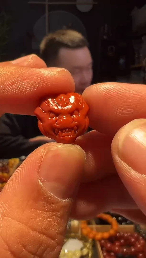 【闪购商品】南红玛瑙吊坠(不含链)未镶嵌三通吊坠