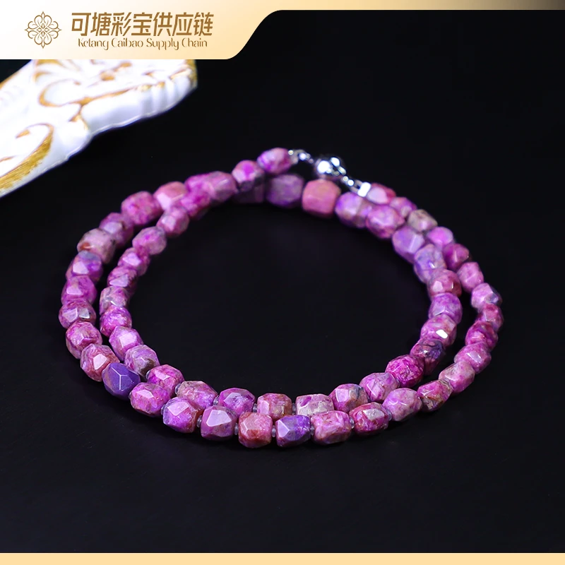 南非舒俱来 S级桃红樱花 舒俱来项链 KTCB-4310