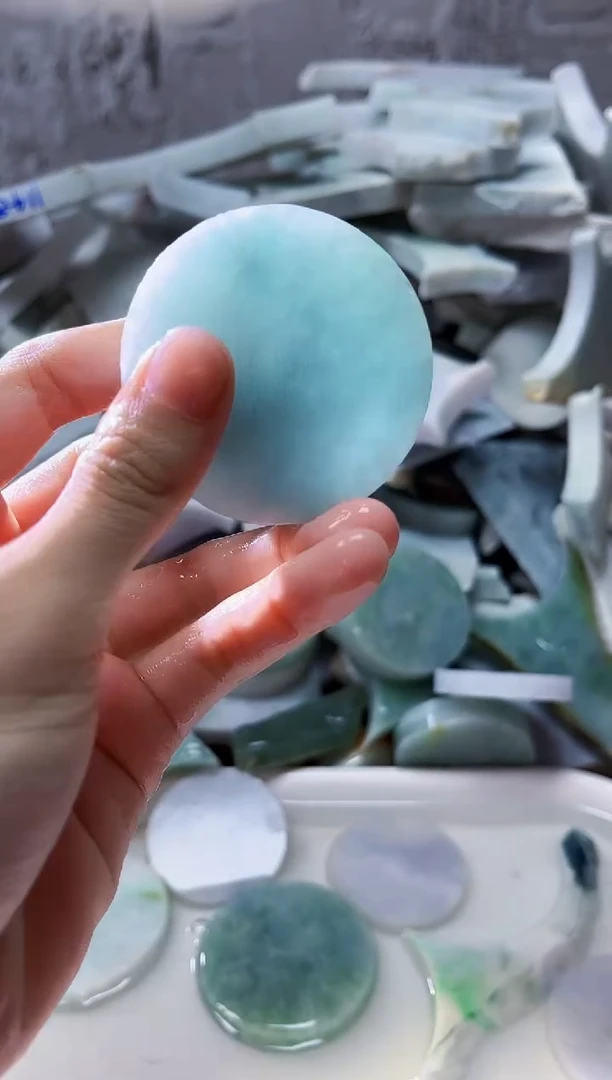 裸石翡翠翡翠a货正品玉石陈170