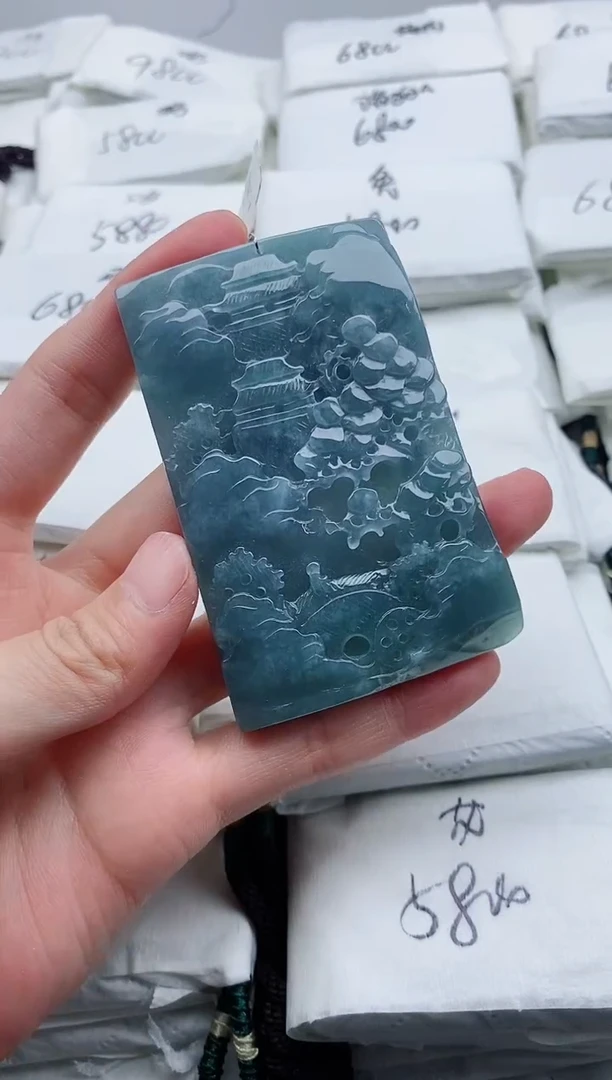 颈饰未镶嵌翡翠8