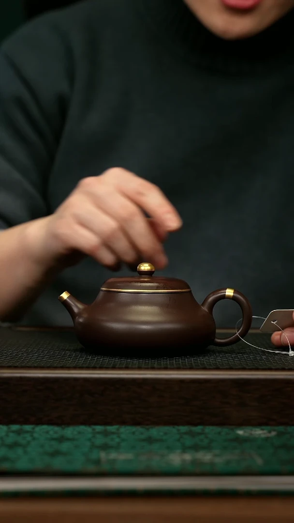 【闪购商品】紫砂茶壶宜兴原矿 手工 紫砂壶容量160CC