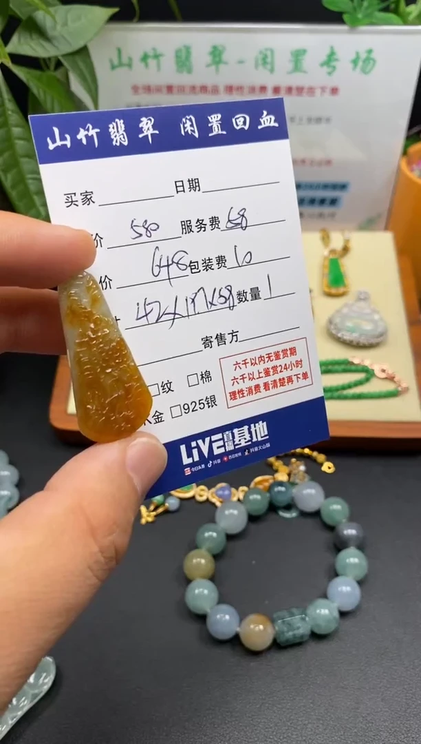 颈饰未镶嵌翡翠3001982