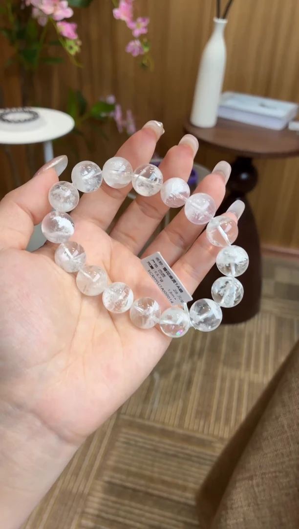 未镶嵌手链水晶雪花幽灵13m+