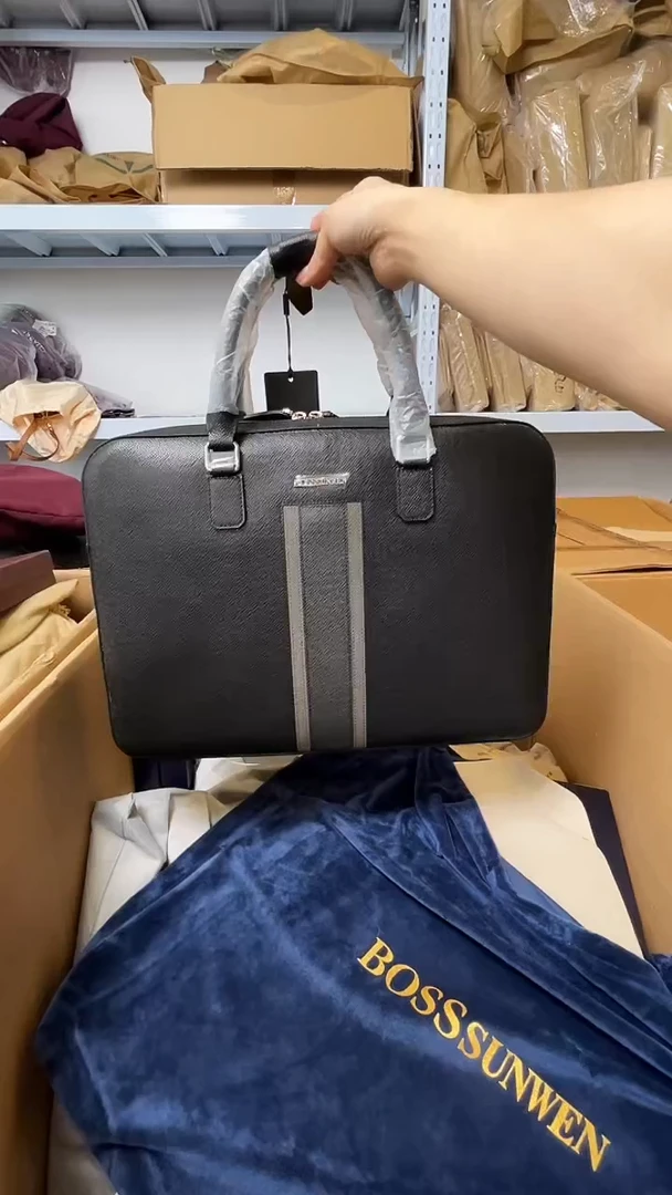 牛皮（革）韩爵绅士包包皮具737