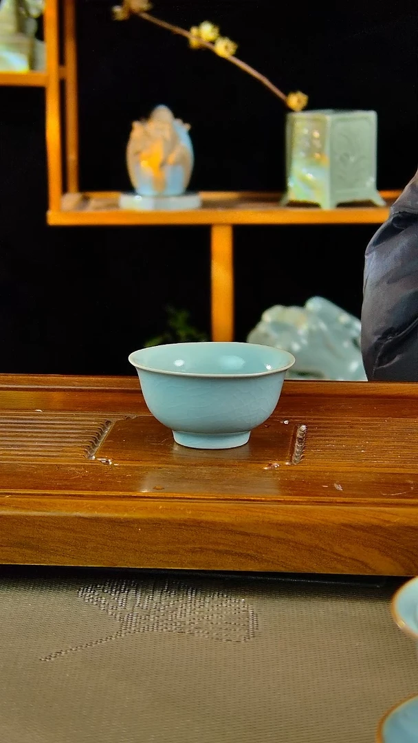 【闪购商品】婷婷专属闪购原款原釉汝瓷福利杯