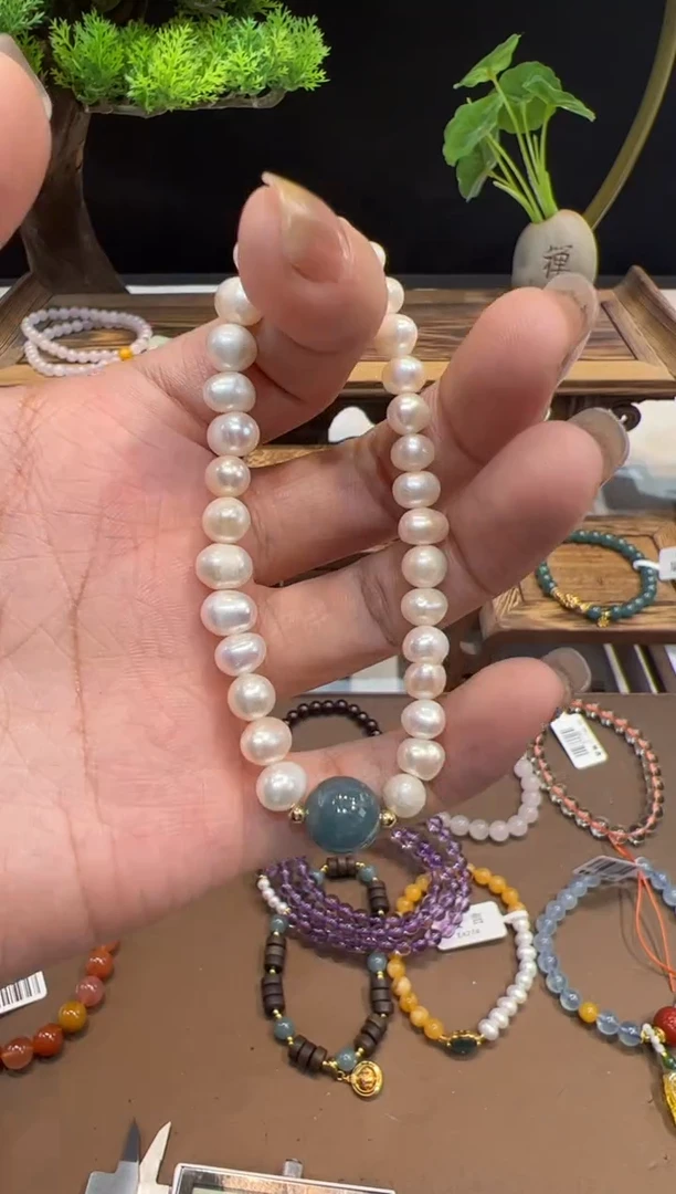 【闪购商品】淡水珍珠手绳未镶嵌@@手饰