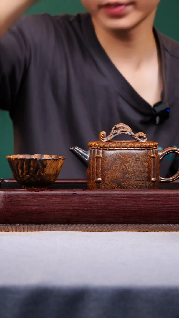 茶壶紫砂宜兴原矿紫砂作品