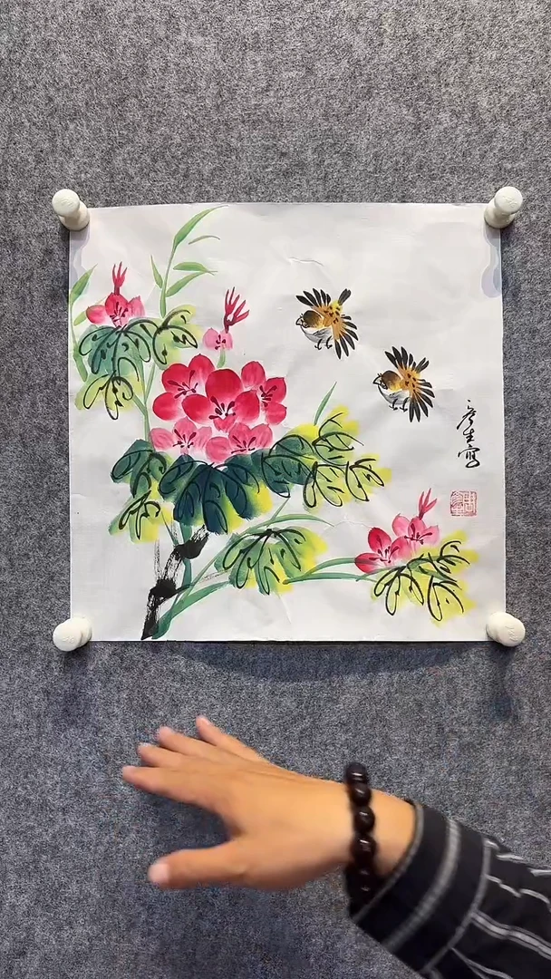 国画周彦生国画作品3