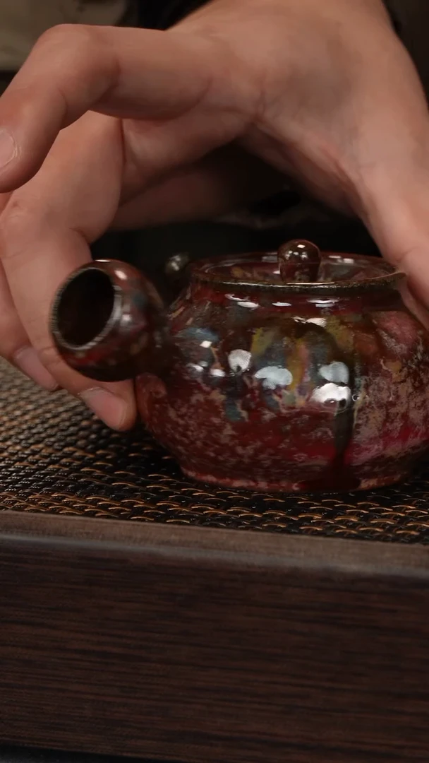 【闪购商品】宜钧釉茶壶（401号）