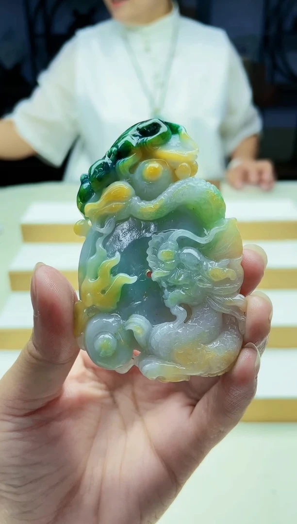 未镶嵌定制翡翠毛货09150240