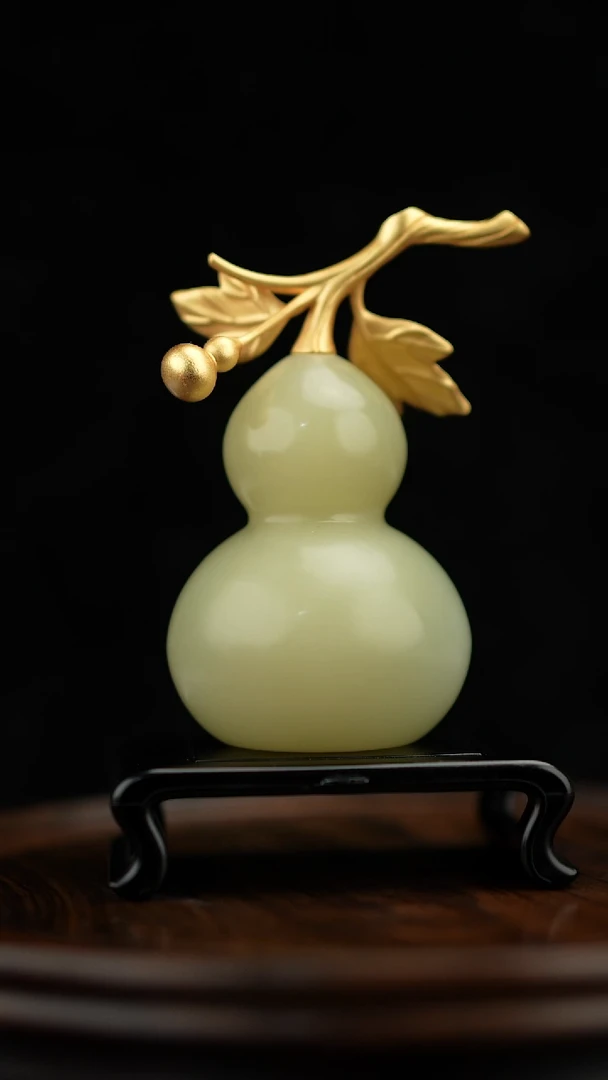 玉【福禄】天然玉石摆件