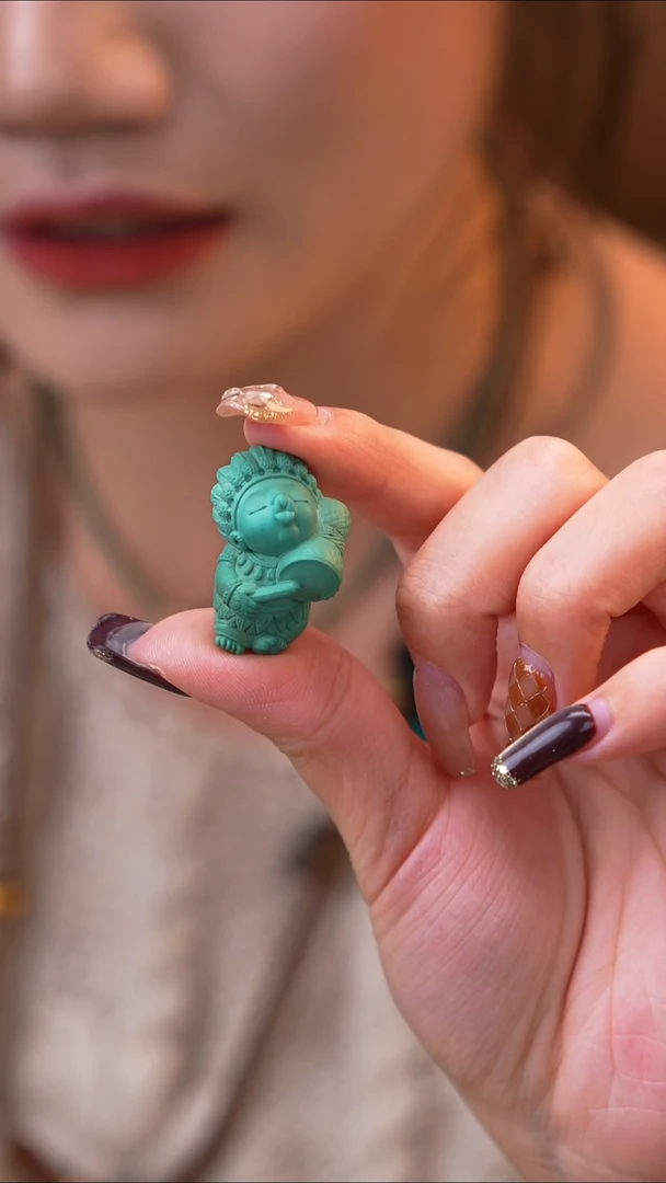 未镶嵌绿松石设计酋长嘟嘟系列