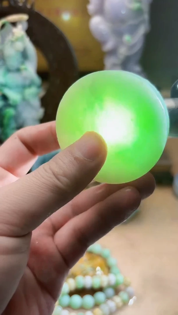 未镶嵌挂件翡翠A货张优9078