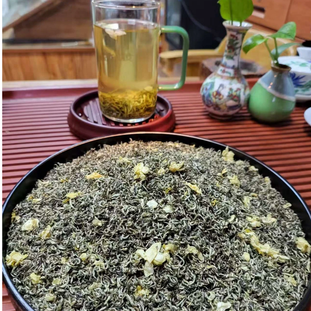 定阳甘露飘雪茉莉花茶广西横县