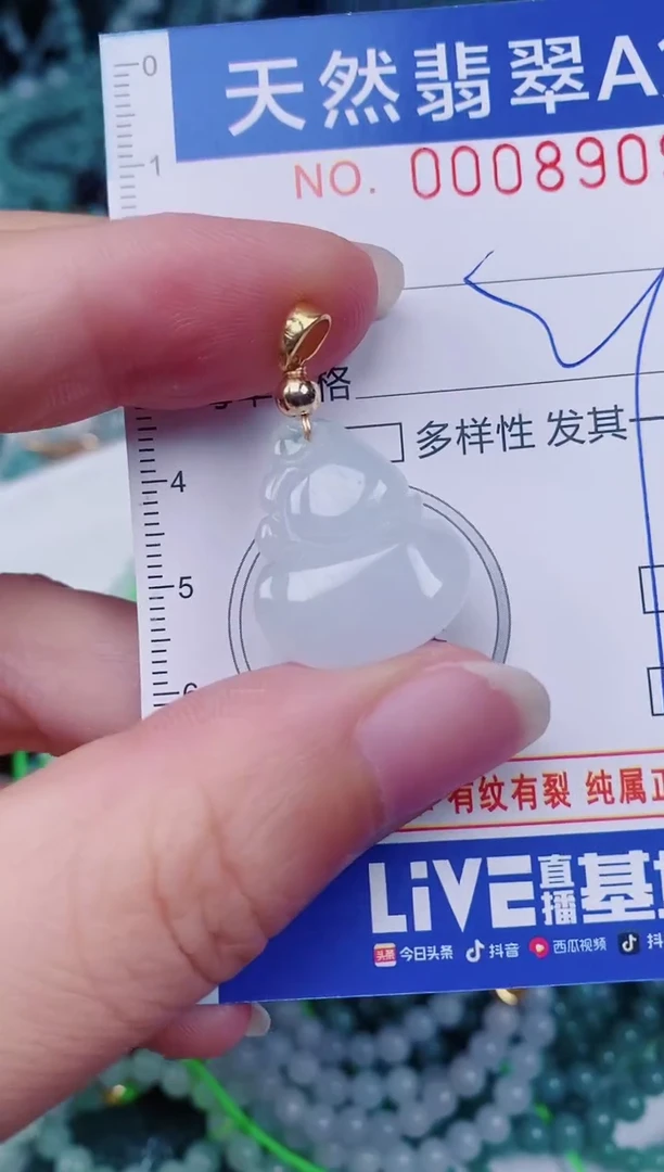 颈饰未镶嵌翡翠00008909