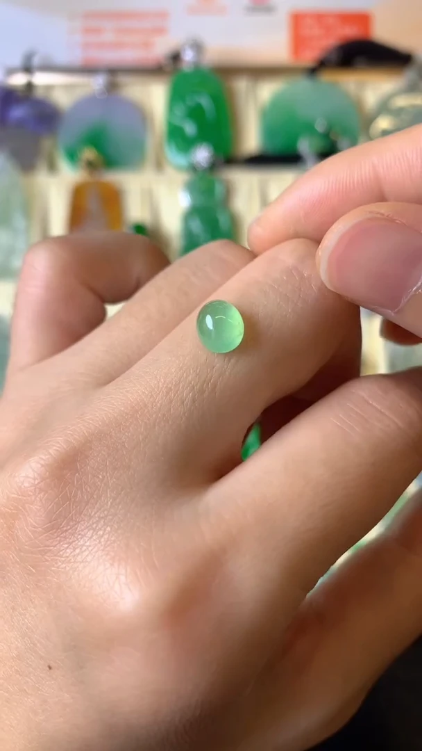 【闪购商品】定制翡翠未镶嵌1裸玉（客户意向镶嵌）