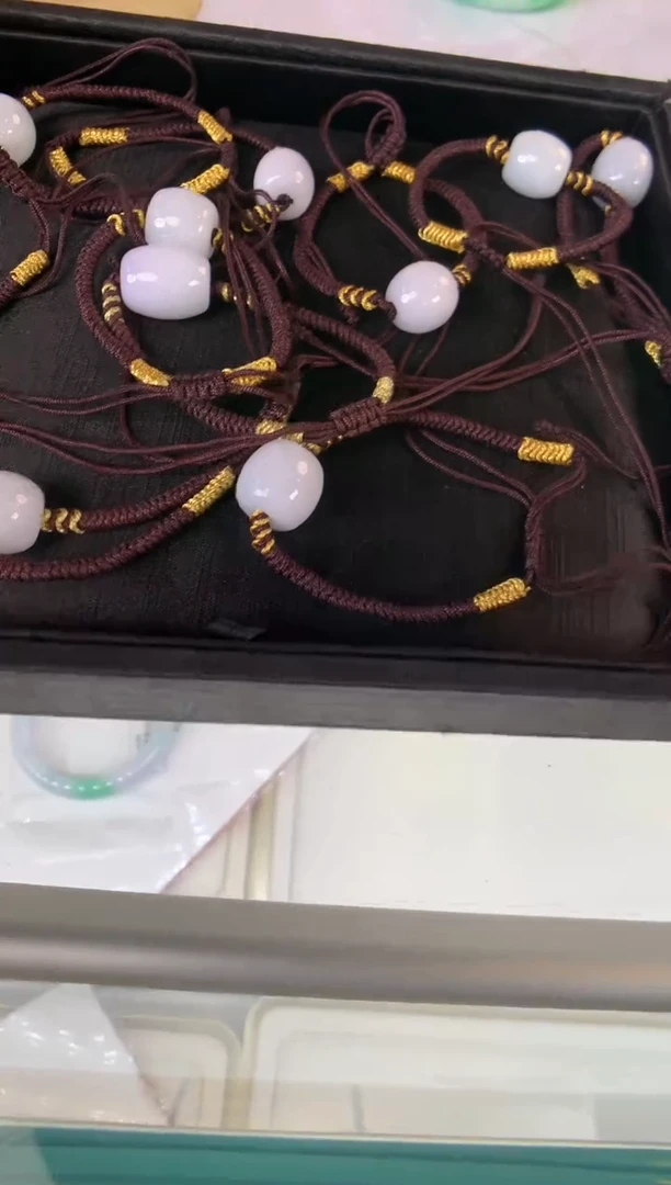 未镶嵌手绳翡翠手绳  多样性发其一112012