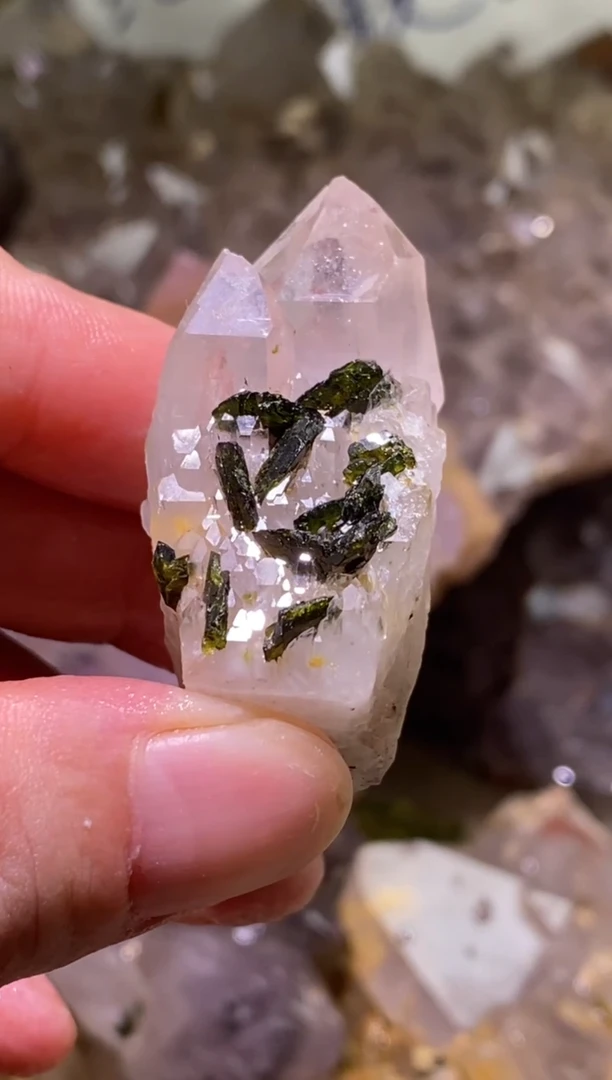 未镶嵌珠宝半成品水晶25号城堡四川超七花园水晶