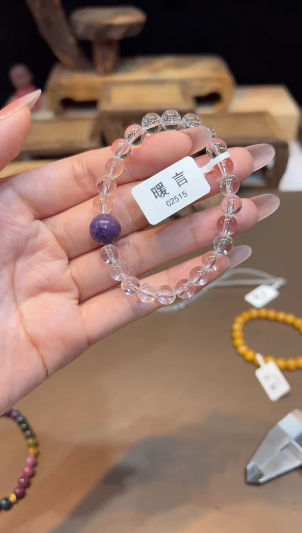 水晶手链未镶嵌手饰@@C2515