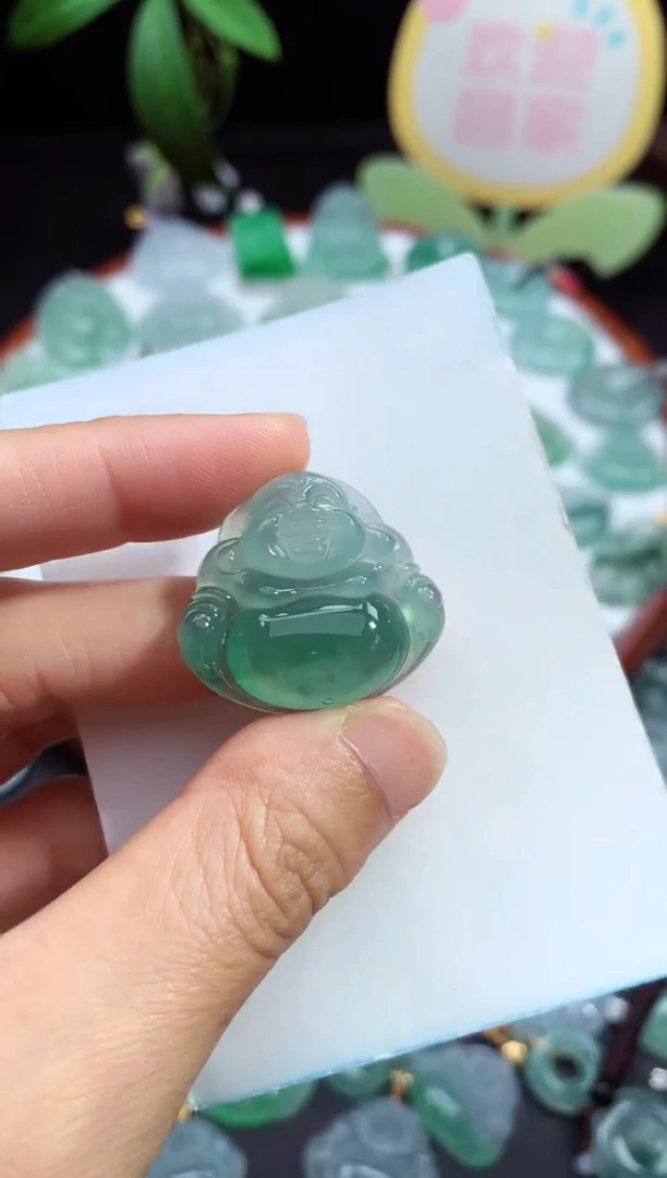 颈饰未镶嵌翡翠星**条佛公