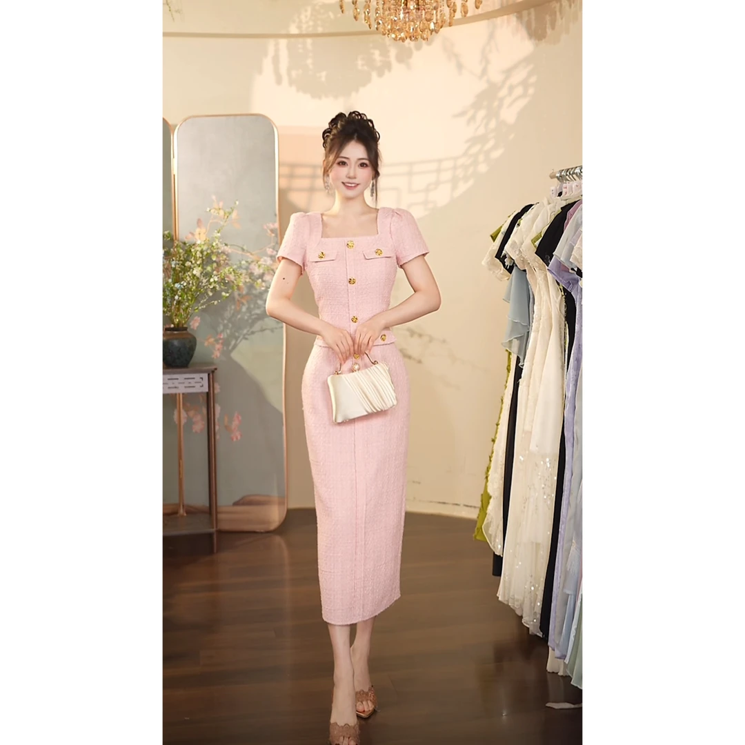 瑞瑞定制-1491（甜心小姐）连衣裙LL204