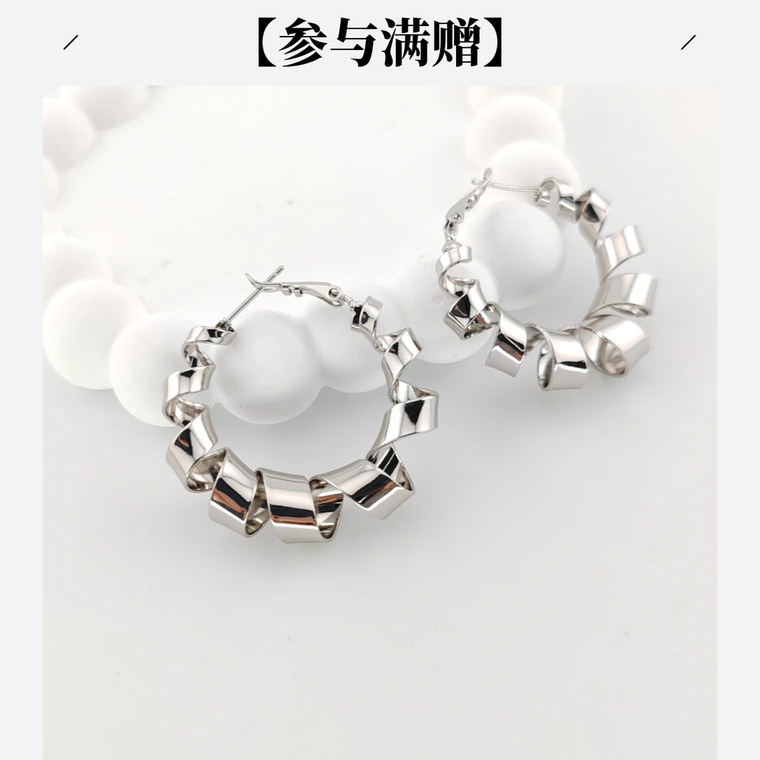 XUPING/旭平首饰 合金耳饰 【潘生福利】气质简约百搭GD X000925405