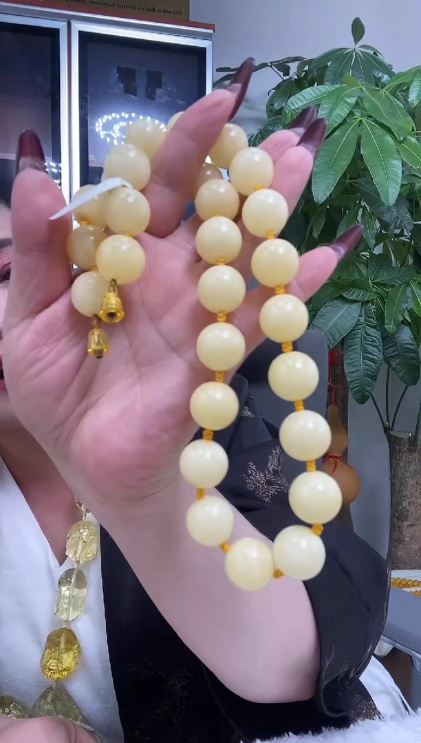 【闪购商品】琥珀颈饰未镶嵌项链