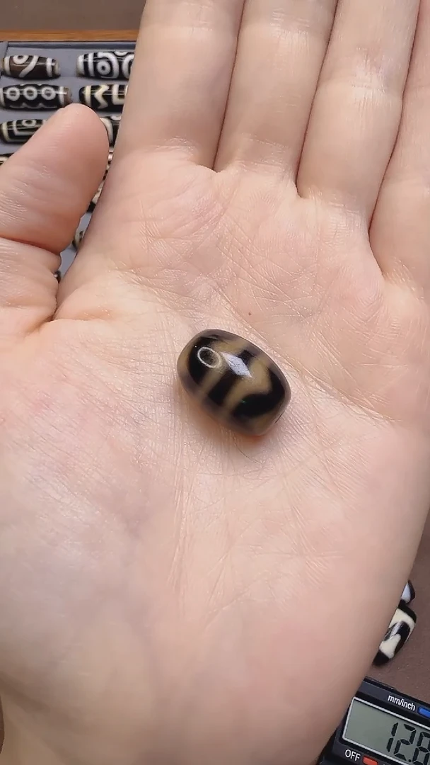 未镶嵌玛瑙/玉髓珠宝半成品?****?定制行运黑金双牙达洛