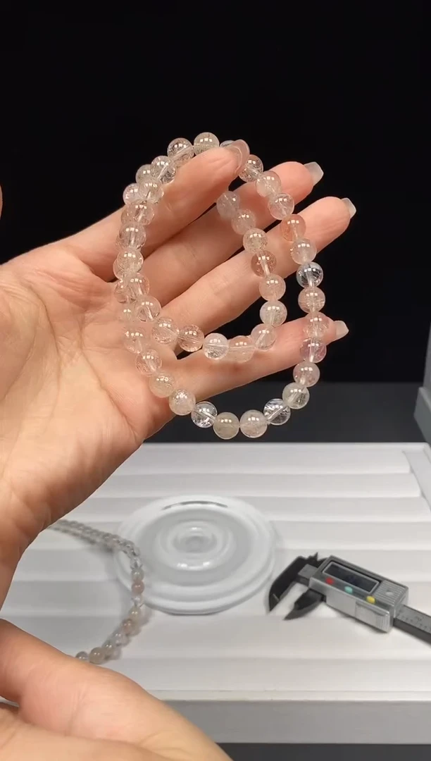 水晶手链未镶嵌多样性发其一；编号144