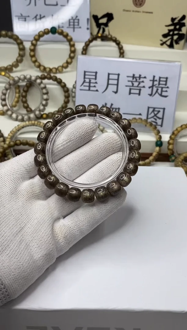 手串星月菩提一物一图-W27-173