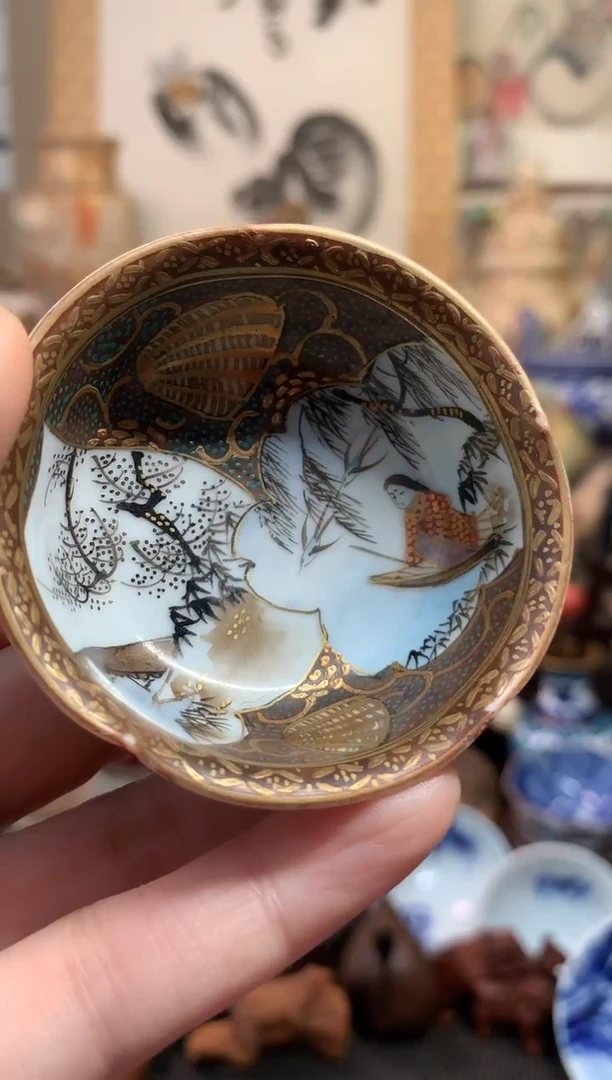 陶瓷杯茶道器三十八号