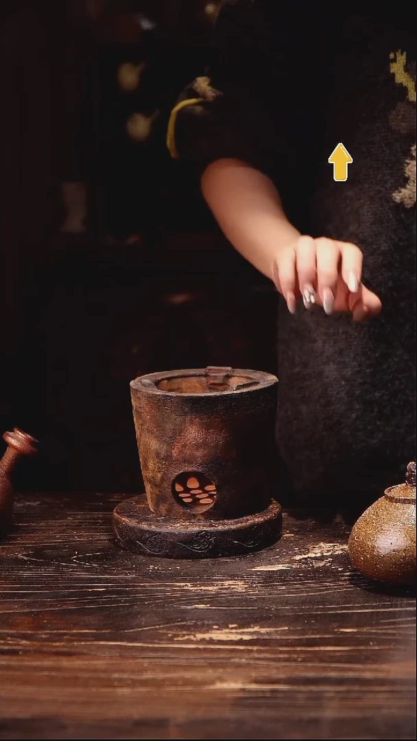 纯手工柴烧小斗笠