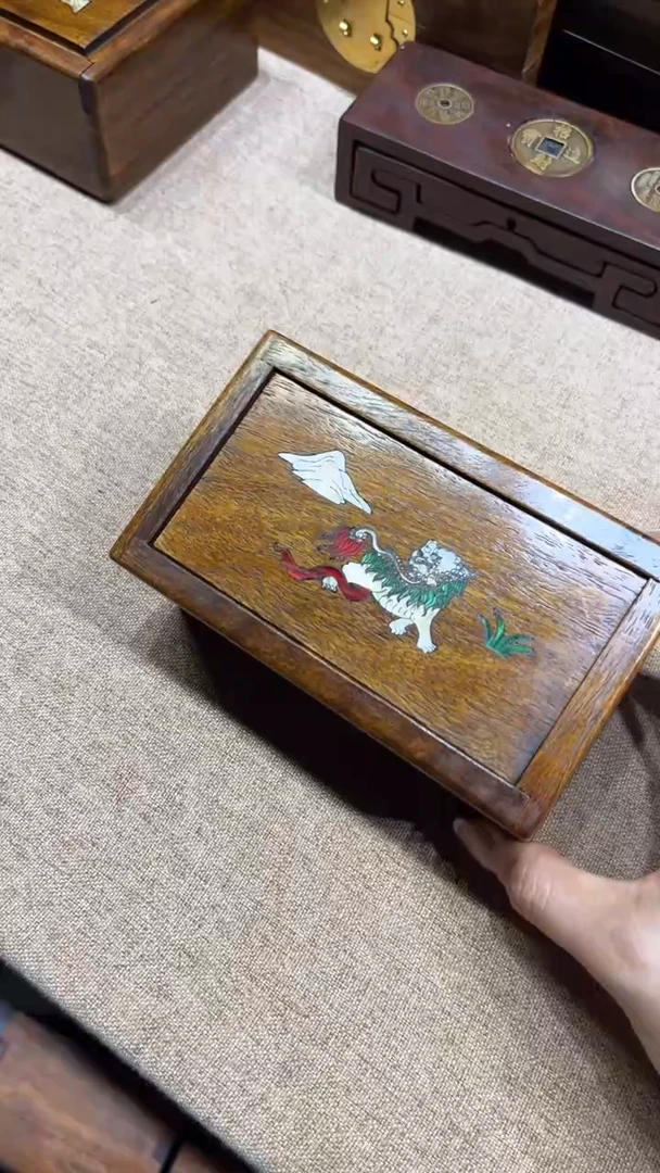 木麒麟送福 小机关盒