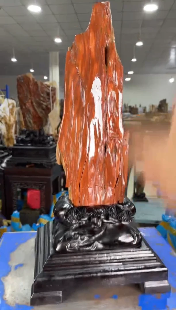 硅化玉摆件未镶嵌15
