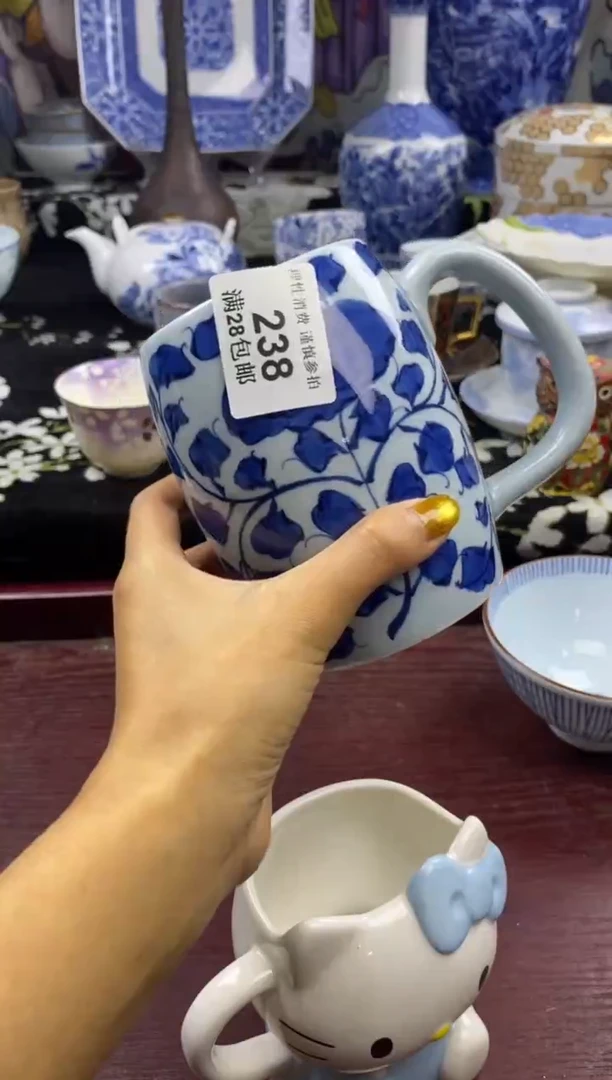 瓷片小*蛋瓷色工艺品品品品238